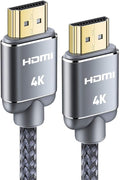 HDMI Cable 10ft (3meter), 4K HDMI Lead-Snowkids 18Gbps HDMI 2.0 Cable 4K@60Hz, 3D Support, Ethernet Function, Video 4K UHD 2160p, HD 1080p, 3D - (Compatible for Fire TV, PS-3/4, for Netfilx)
