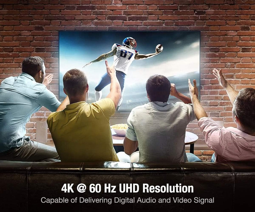 HDMI Cable 10ft (3meter), 4K HDMI Lead-Snowkids 18Gbps HDMI 2.0 Cable 4K@60Hz, 3D Support, Ethernet Function, Video 4K UHD 2160p, HD 1080p, 3D - (Compatible for Fire TV, PS-3/4, for Netfilx)