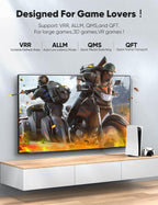 Snowkids 8K HDMI Cable 2m 2 Pack, HDMI 2.1 Cable, 8K@60Hz HDMI Lead, 4K@120Hz, eARC HDR10 4:4:4| 21:9, HDCP 2.2/2.3, 3D, VRR, Ethernet, Compatible with Latest game console/TV/HDTV/Blu-ray