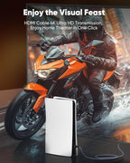 HDMI Cable 3.3 Feet, 4k HDMI 2.0 Cable eARC-Snowkids 18Gbps High Speed HDMI Cord (4K 60Hz 3D Support, Ethernet Function, Video 4K UHD 2160p, HD 1080p for Fire-TV, Net-filx, PS-3/4, ect)