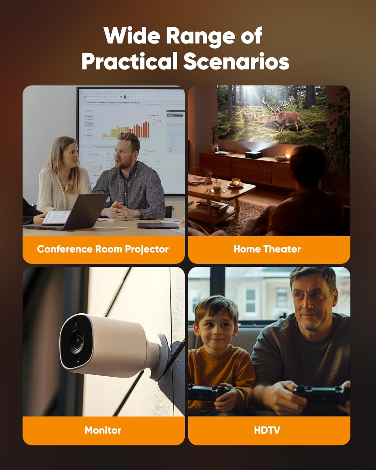 HDMI Cable 3.3 Feet, 4k HDMI 2.0 Cable eARC-Snowkids 18Gbps High Speed HDMI Cord (4K 60Hz 3D Support, Ethernet Function, Video 4K UHD 2160p, HD 1080p for Fire-TV, Net-filx, PS-3/4, ect)