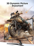 Snowkids HDMI to DVI,Sturdy Braid HDMI to DVI Cable 6FT [1080P 60Hz] Bi-Directional Dual Link DVI-D 24+1,DVI-I 24+5 to HDMI Cord Male to Male